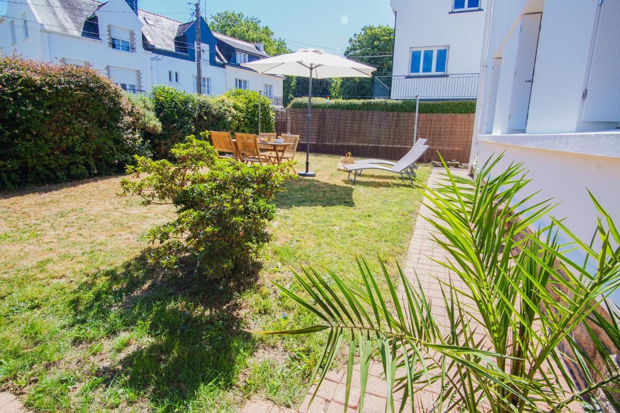 -Le Sentier- Elegant T3 Avec Jardin Proche Mer Concarneau Eksteriør bilde